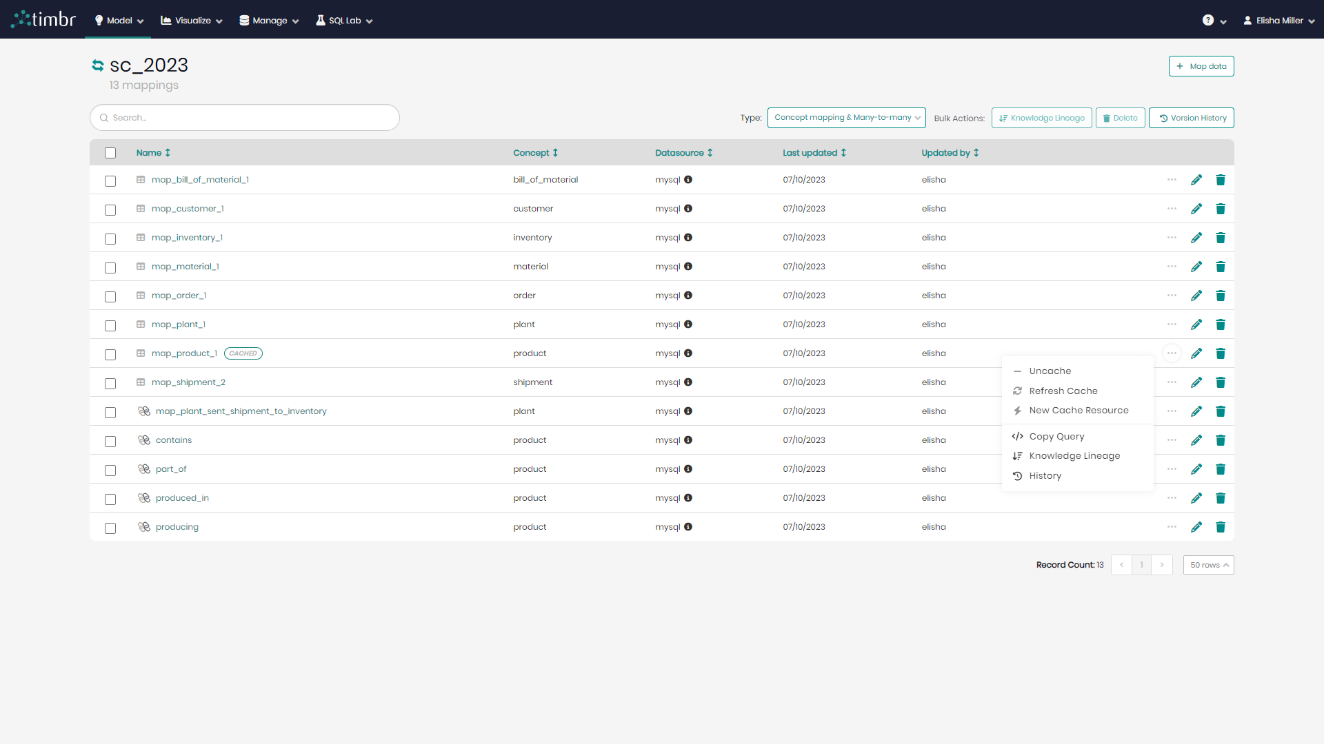 Ontology mapping