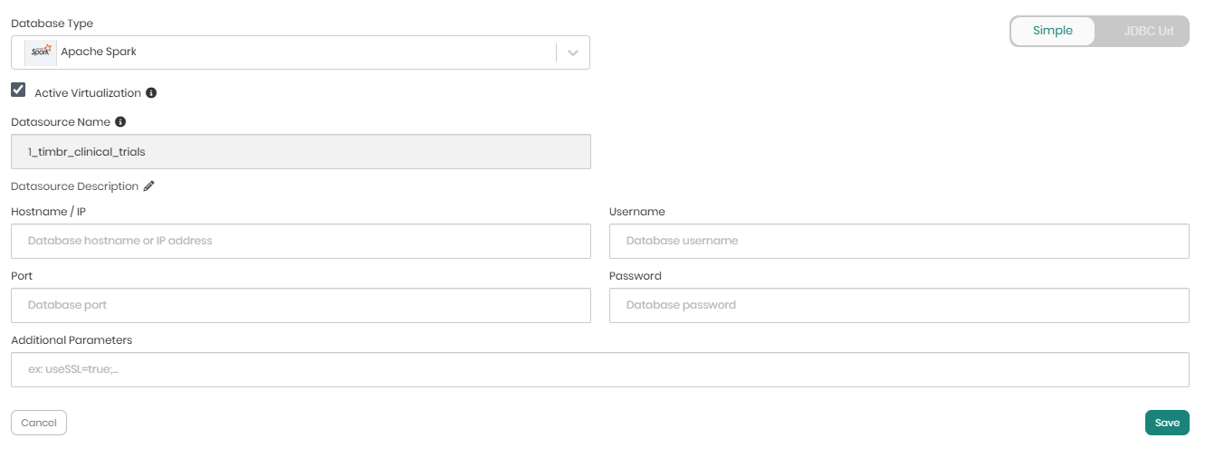 edit datasource