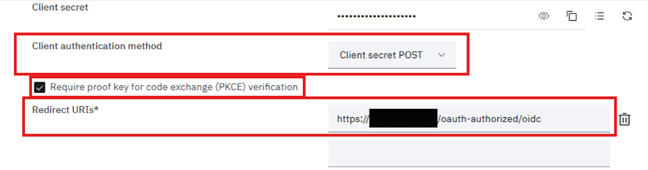 IBM Configure Client Authentication